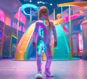 未来感与童趣交融，儿童科技活动服装设计方案