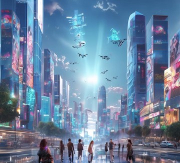 创新与发展齐飞，科技共时代一色，科技赋能时代发展的新图景