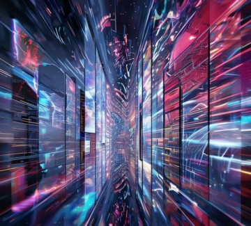 4K竖屏时代科技动态壁纸的沉浸式视觉革新